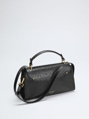 Iris Bamboo Mini Leather Satchel