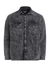 padded corduroy overshirt