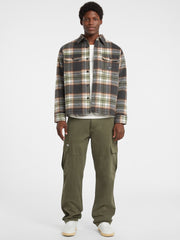 Brushed Wool-Blend Shacket