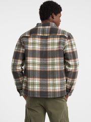 Brushed Wool-Blend Shacket