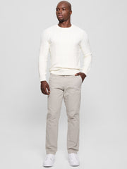 Eco Noah Crewneck Celtic Cable-Knit Sweater