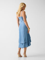 Marina Chambray Midi Dress