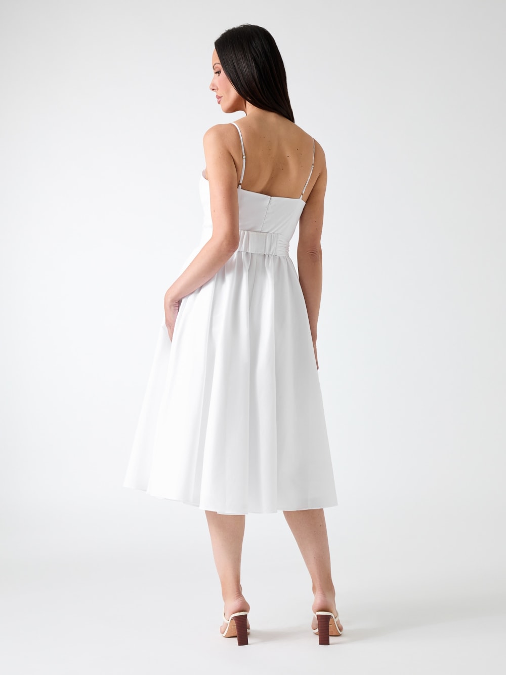 Marciano belted midi dress
