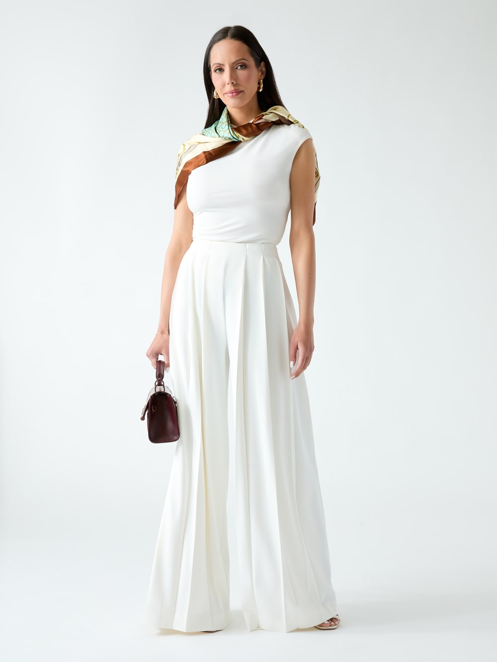 Marciano pleated pants