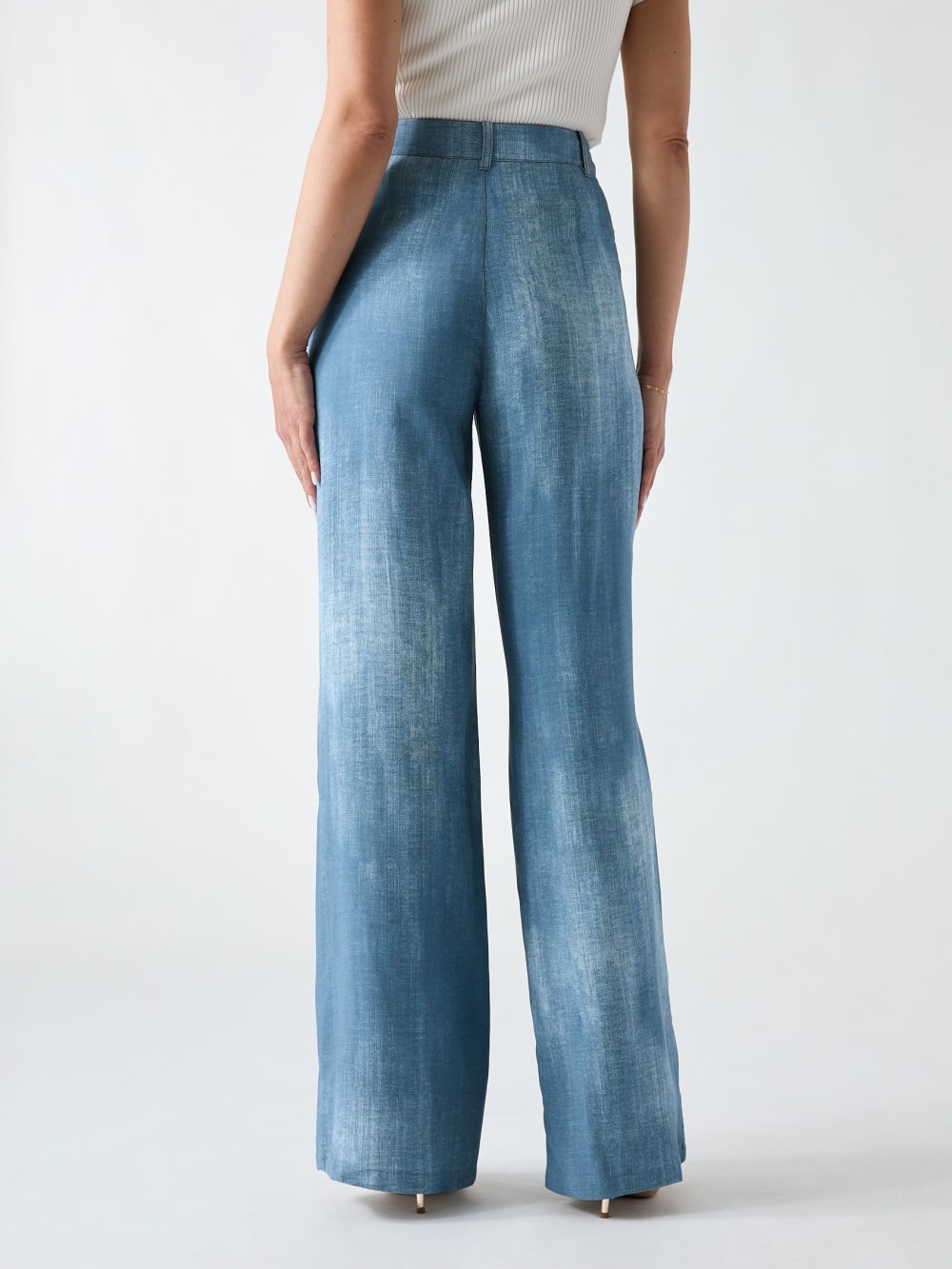 Marciano Shaded Wide-Leg Pants