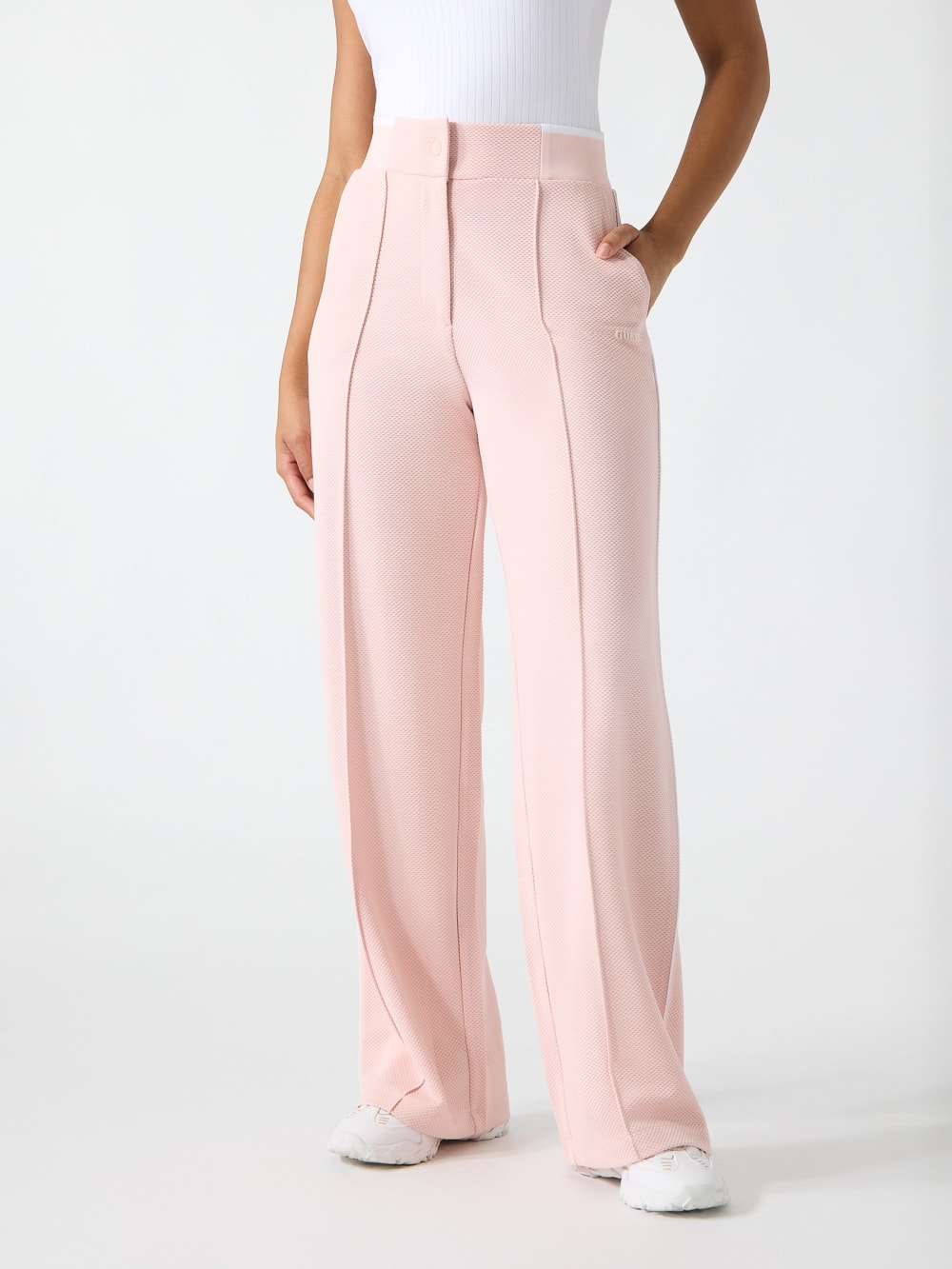 Flare-leg sweatpants