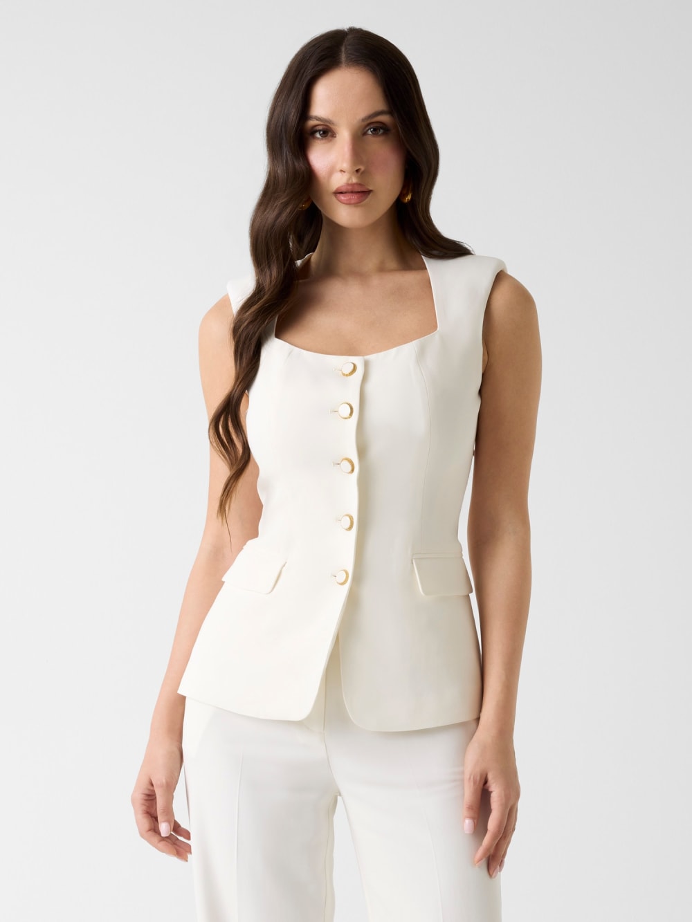 Marciano viscose-blend vest
