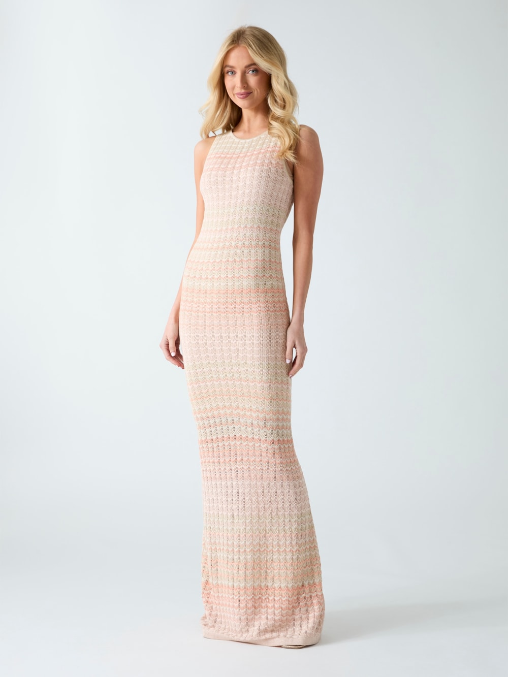 Knitted long dress