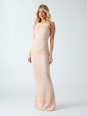 Knitted long dress