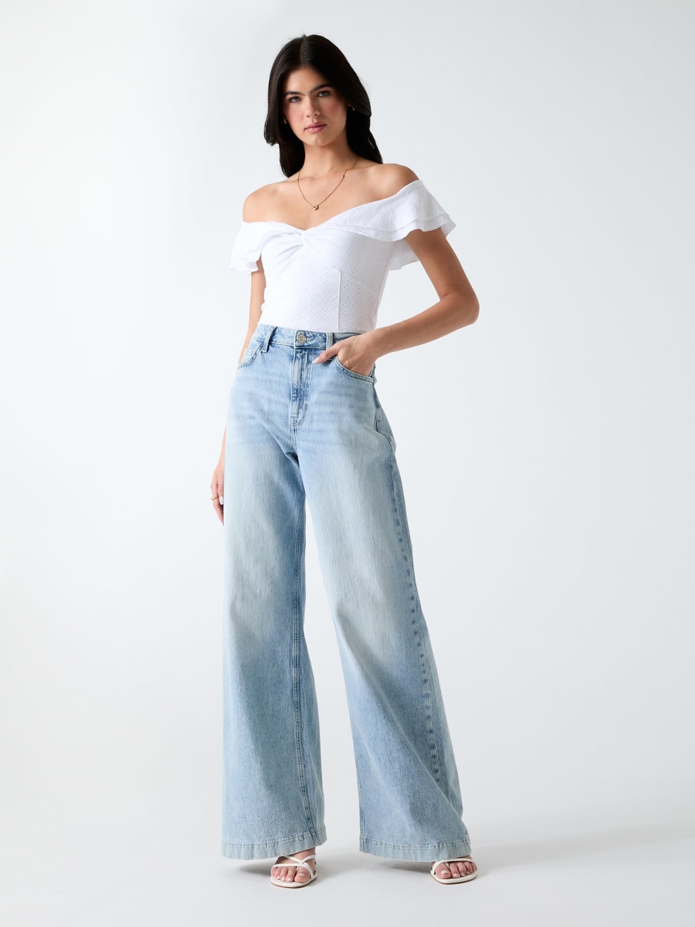 Off-shoulder top