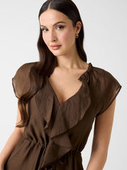 Maelys Ruffled Maxi Dress