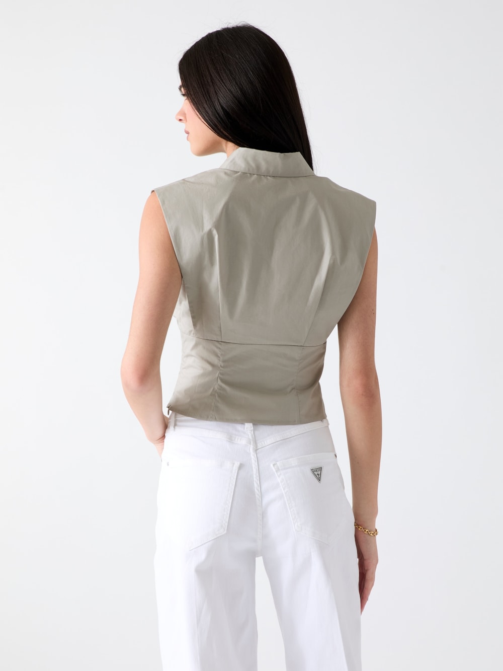 Cropped shirt