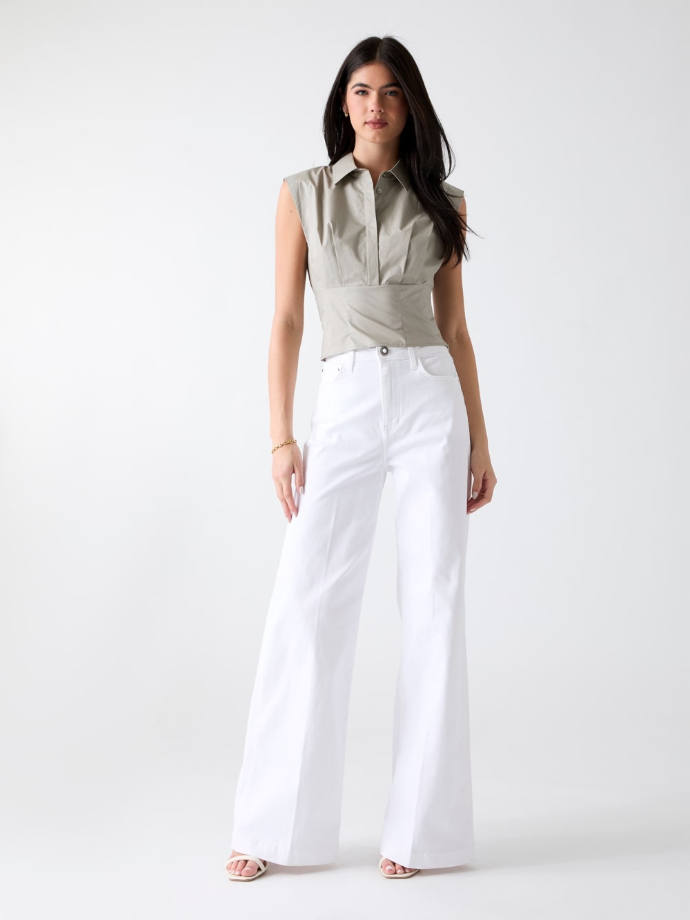 Cropped shirt