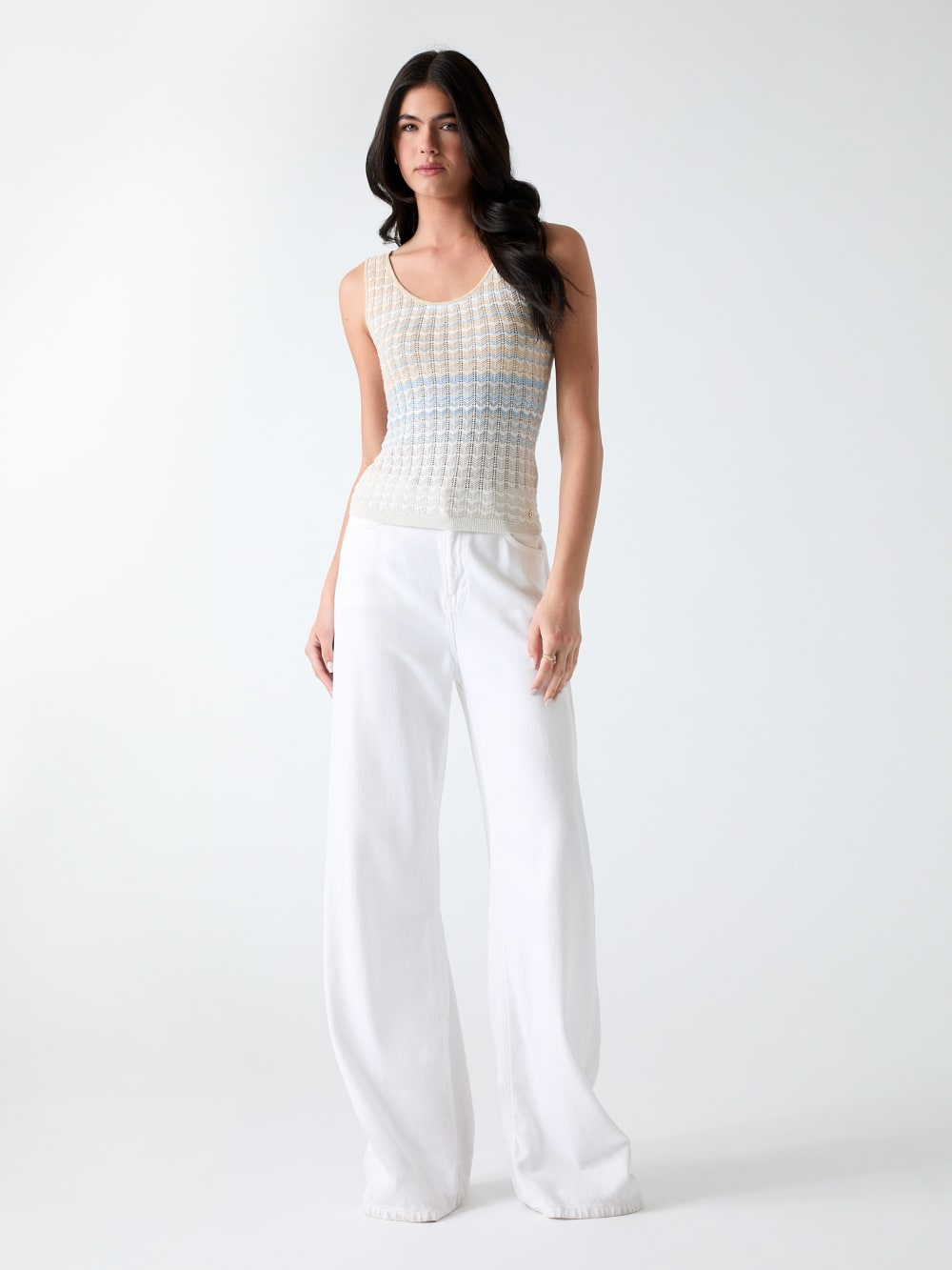 Knitted tank top