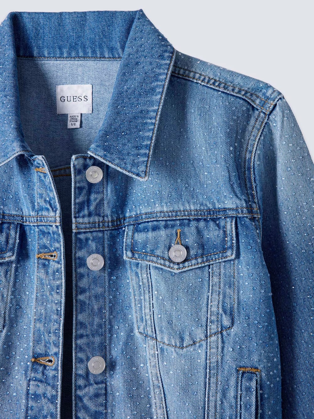 Rhinestone Denim Jacket