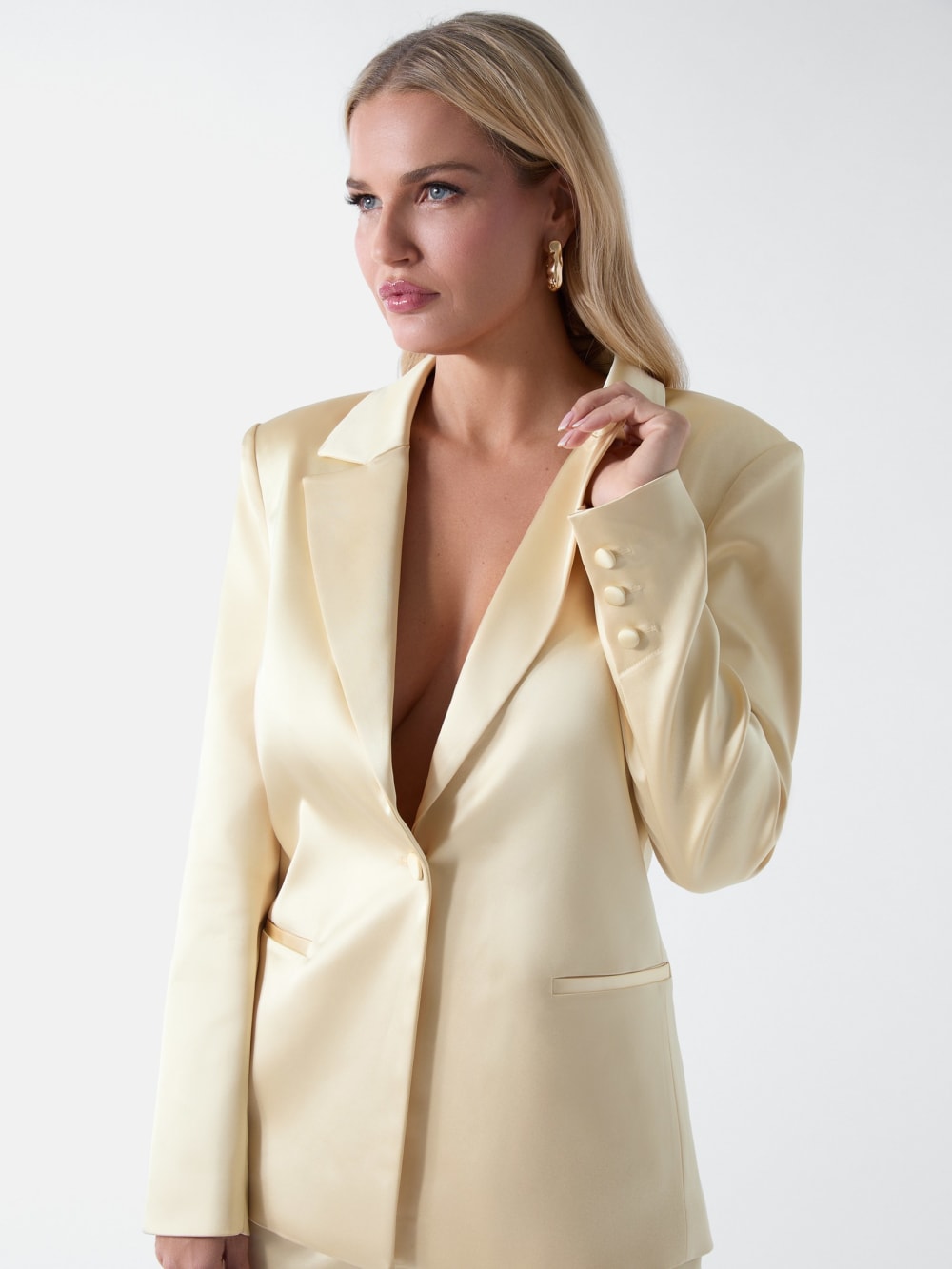Marciano satin blazer