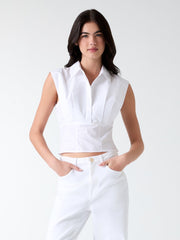 Cropped shirt