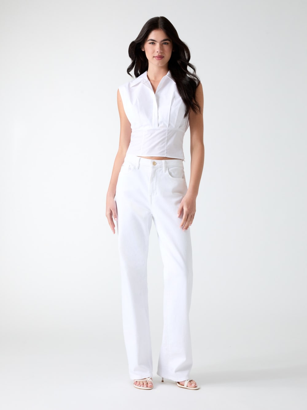 Cropped shirt