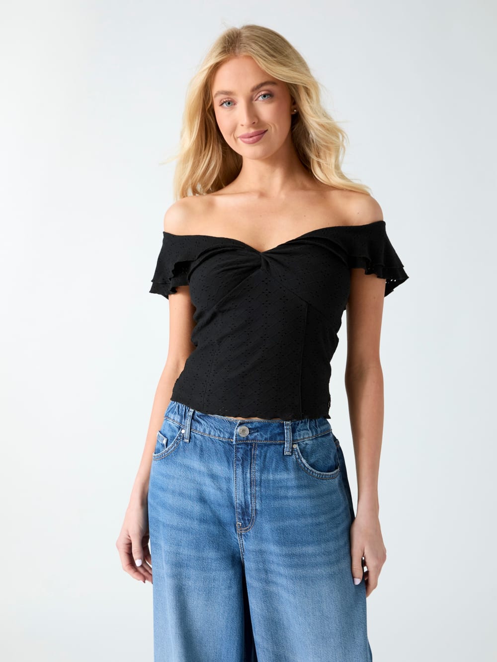 Off-shoulder top