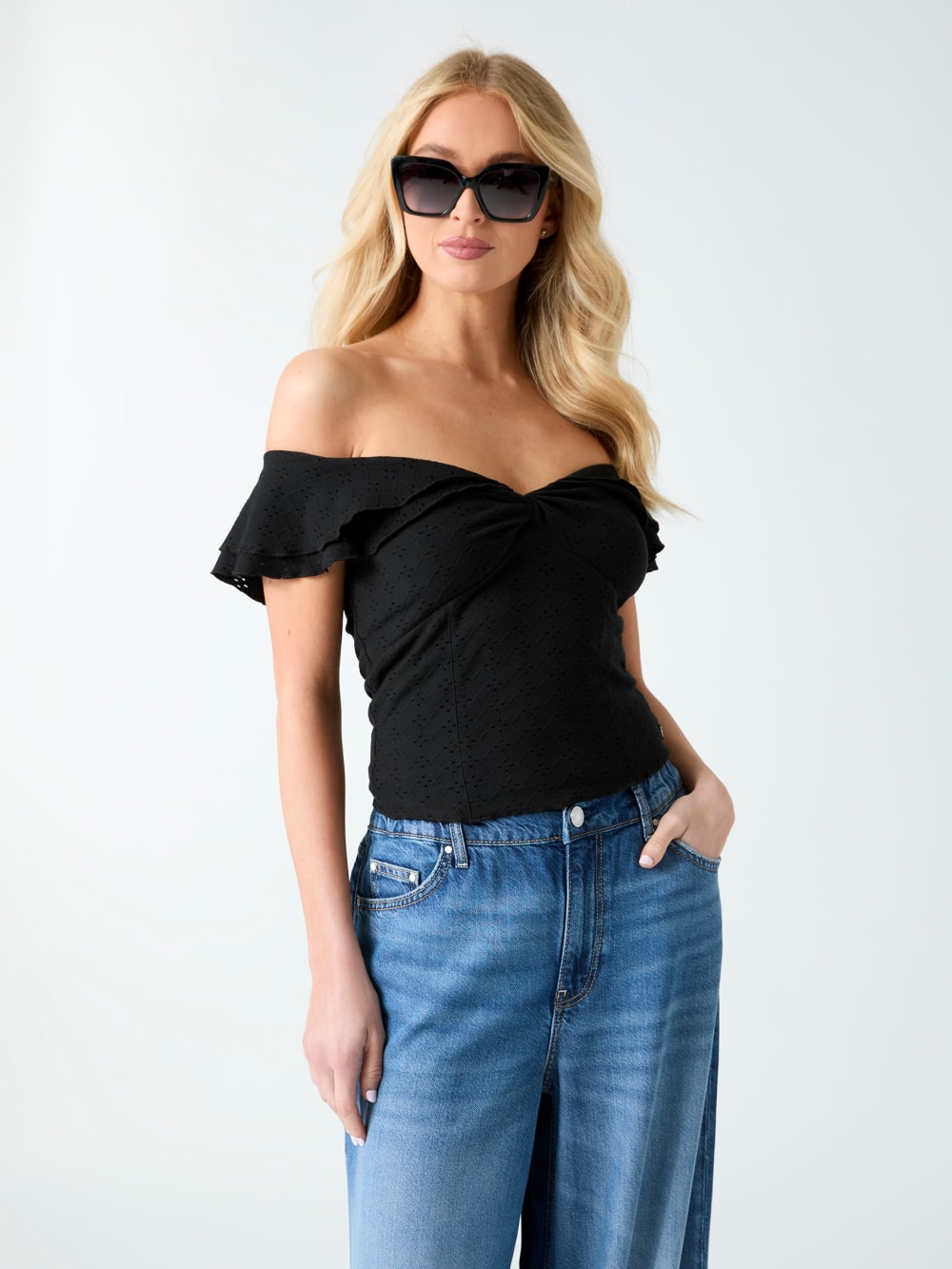 Off-shoulder top