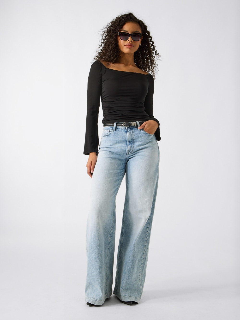 Off-shoulder top