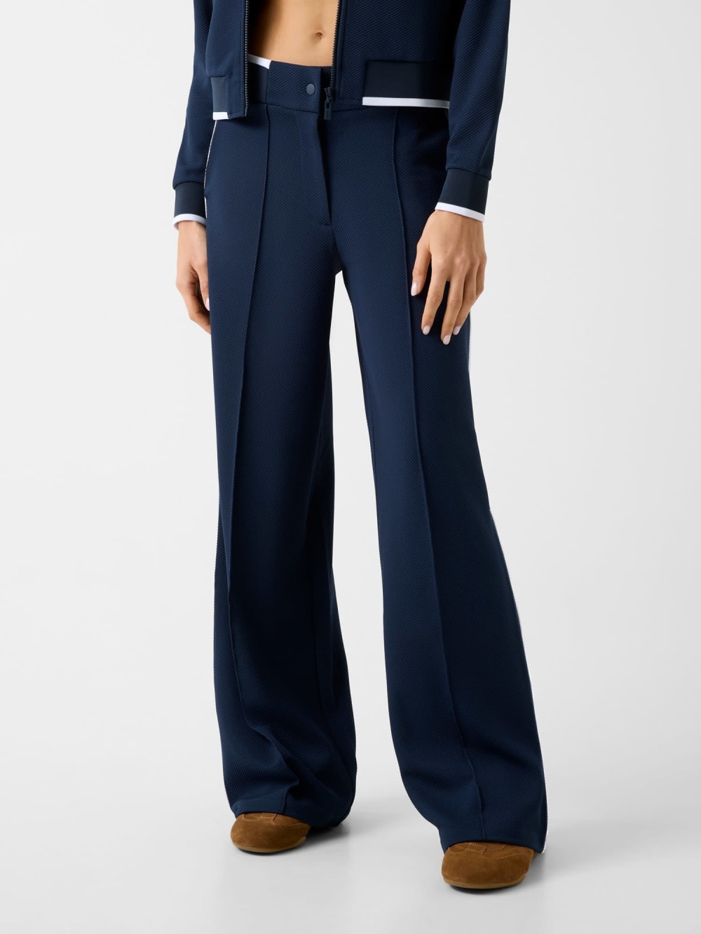 Flare-leg sweatpants