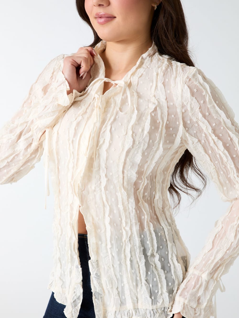 Ruched blouse