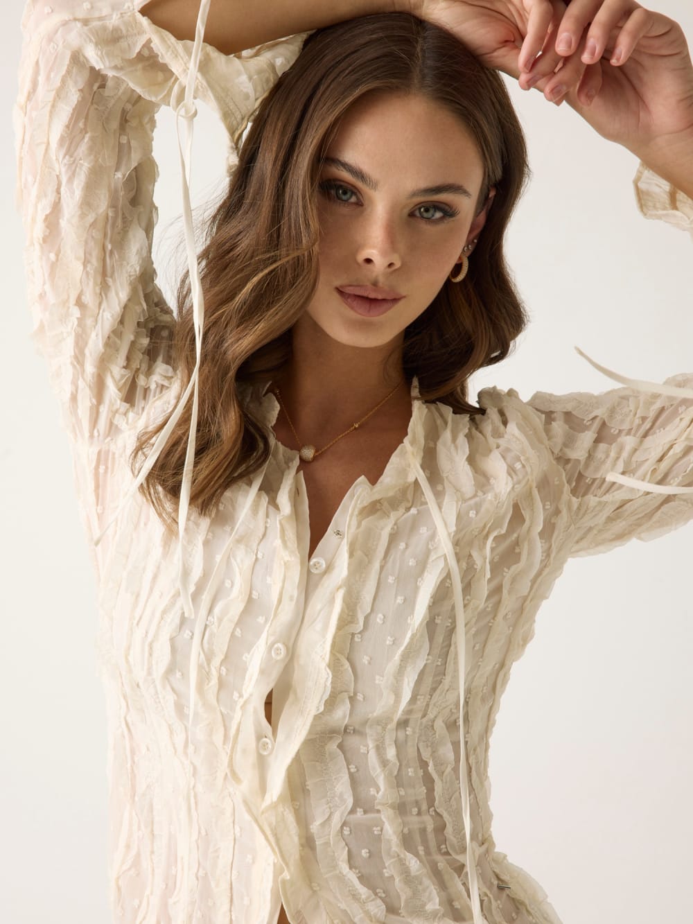 Ruched blouse
