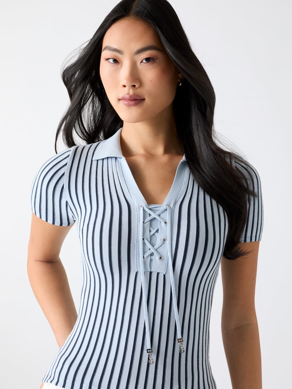 Viscose-blend top