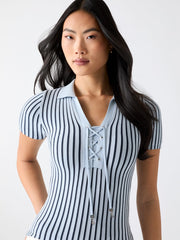 Viscose-blend top