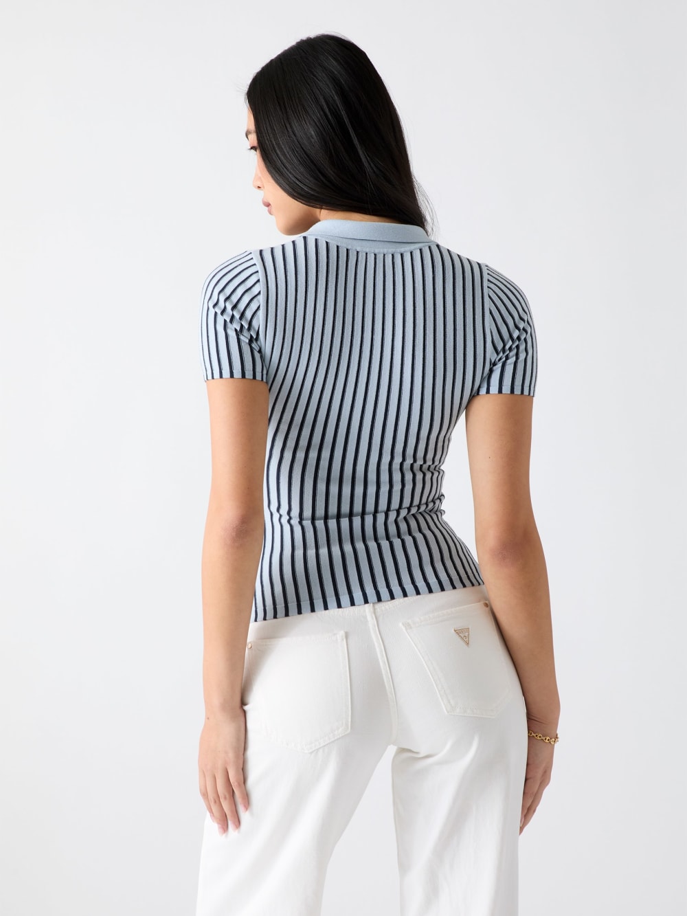 Viscose-blend top