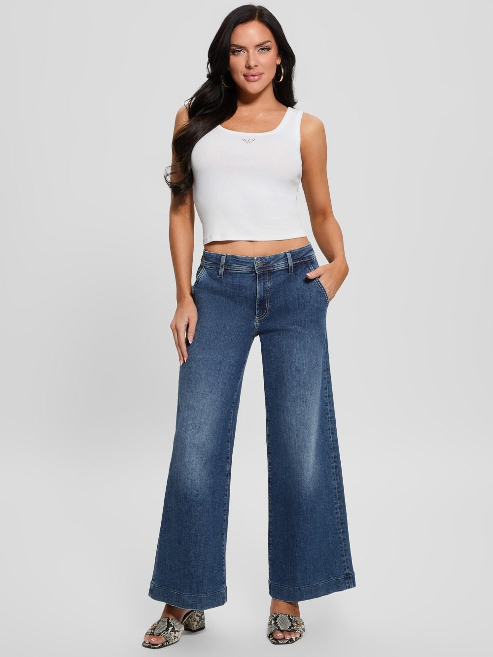 Zoya wide-leg jeans