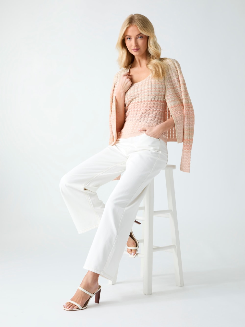 Knitted tank top
