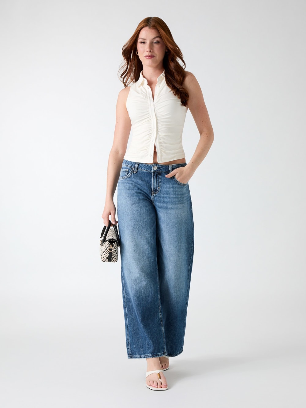 Low rise jeans