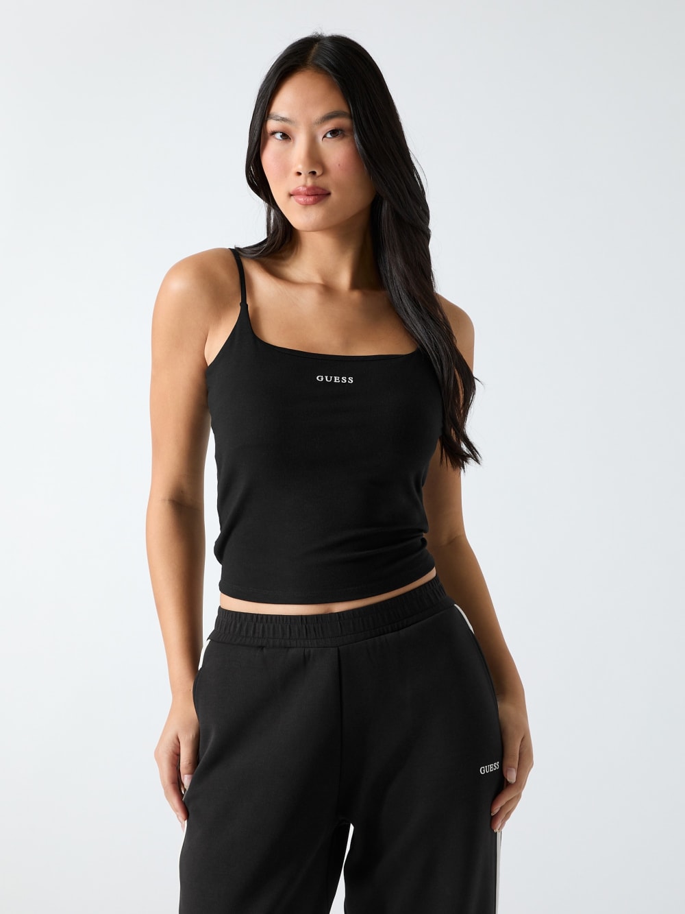 Rib-knit top