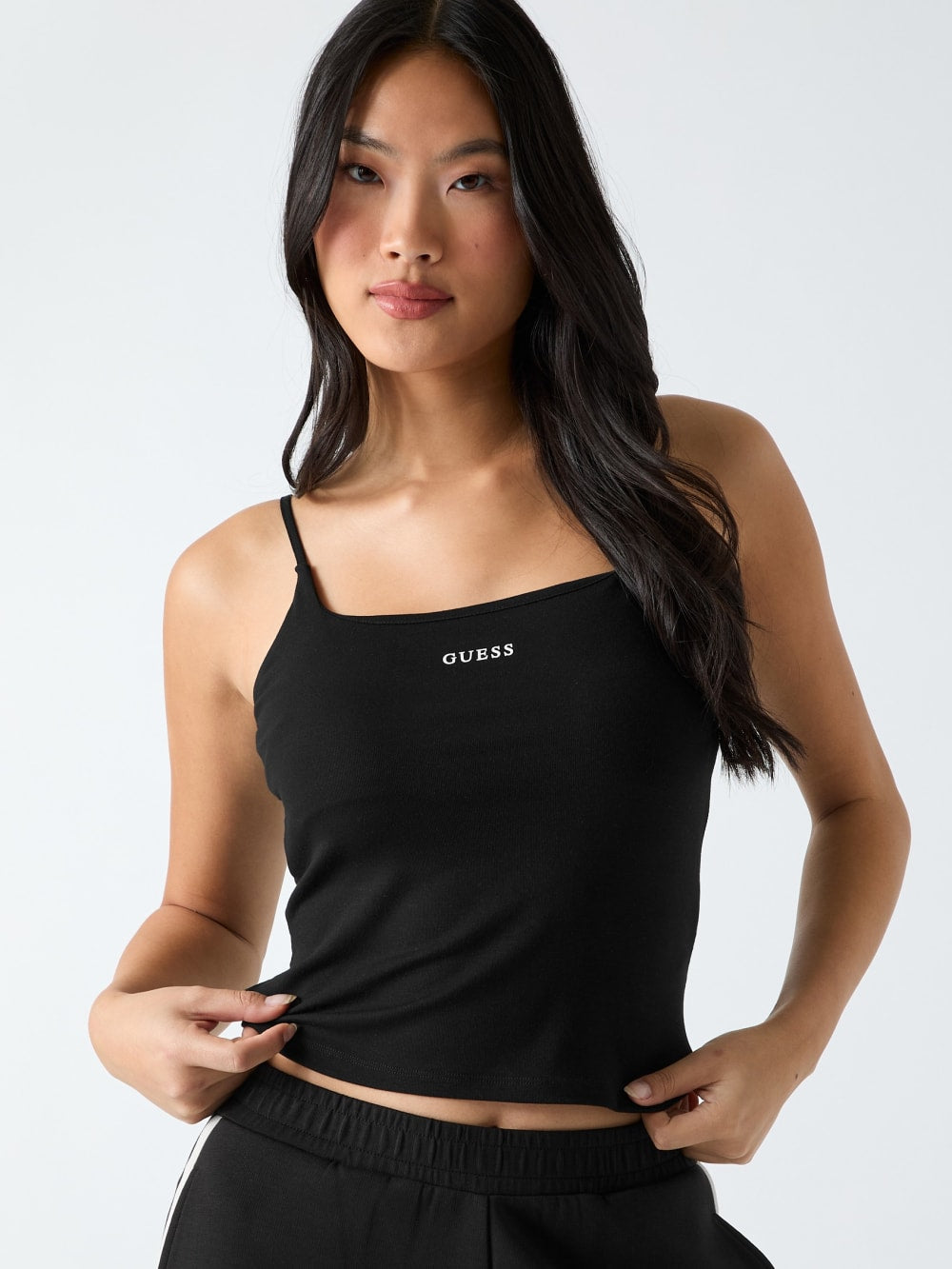 Rib-knit top