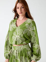 Embroidered blouse