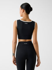 Stretch cropped top