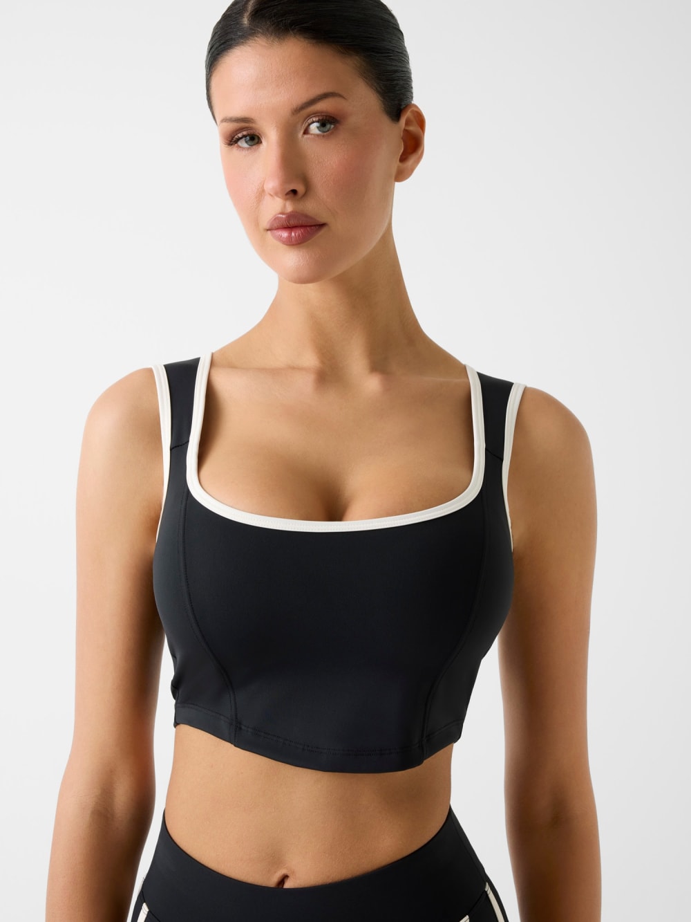 Stretch cropped top