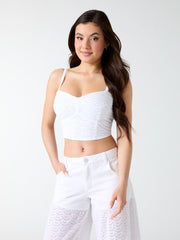 Eyelets top