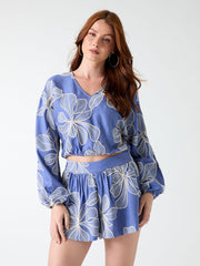 Embroidered blouse
