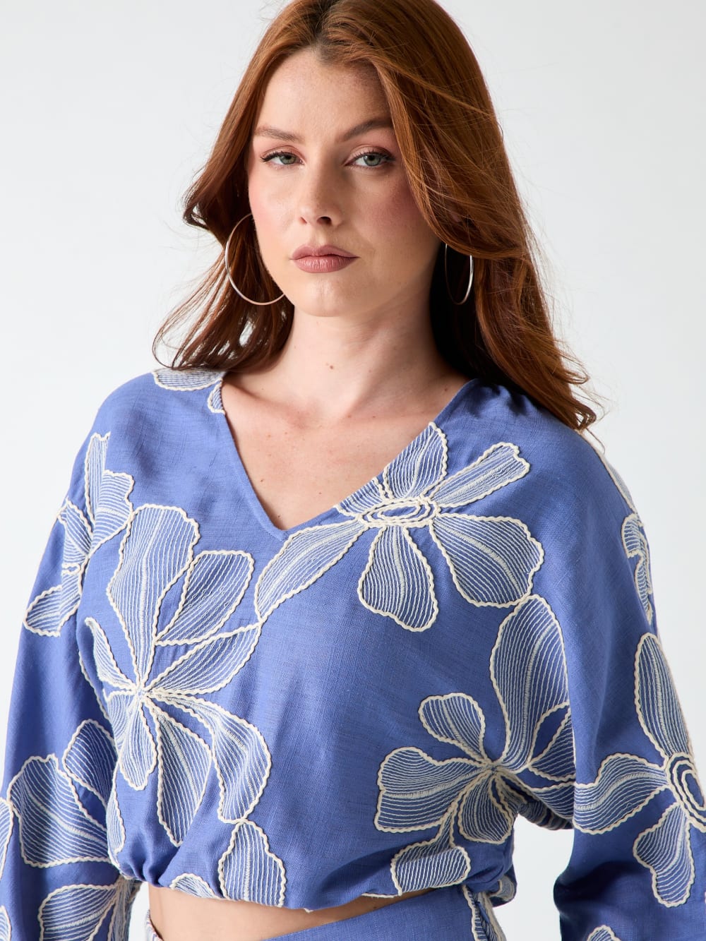 Embroidered blouse