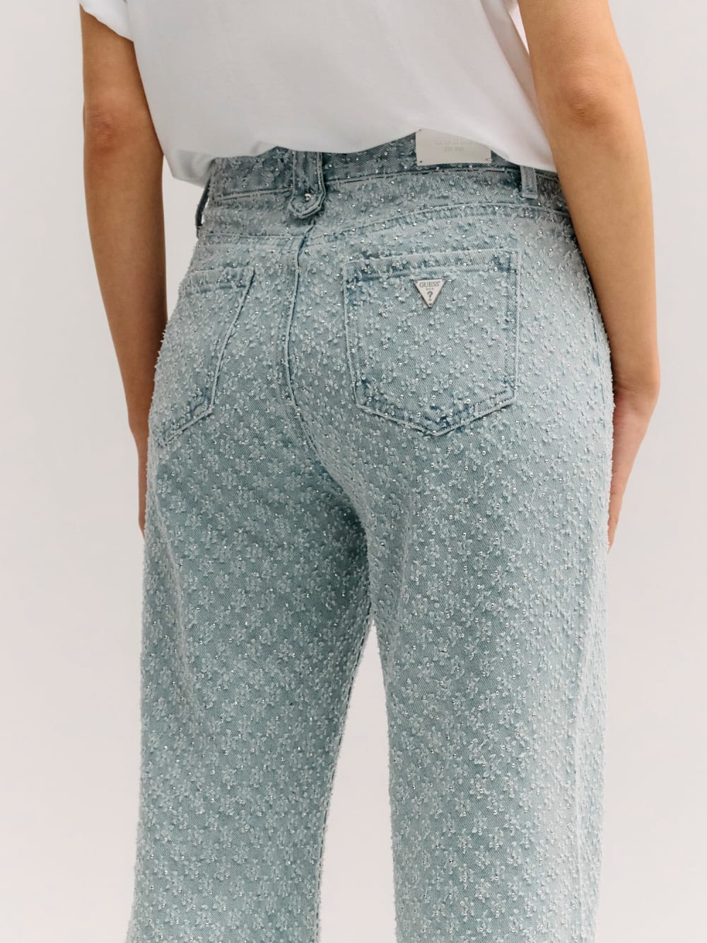 Lurex jeans