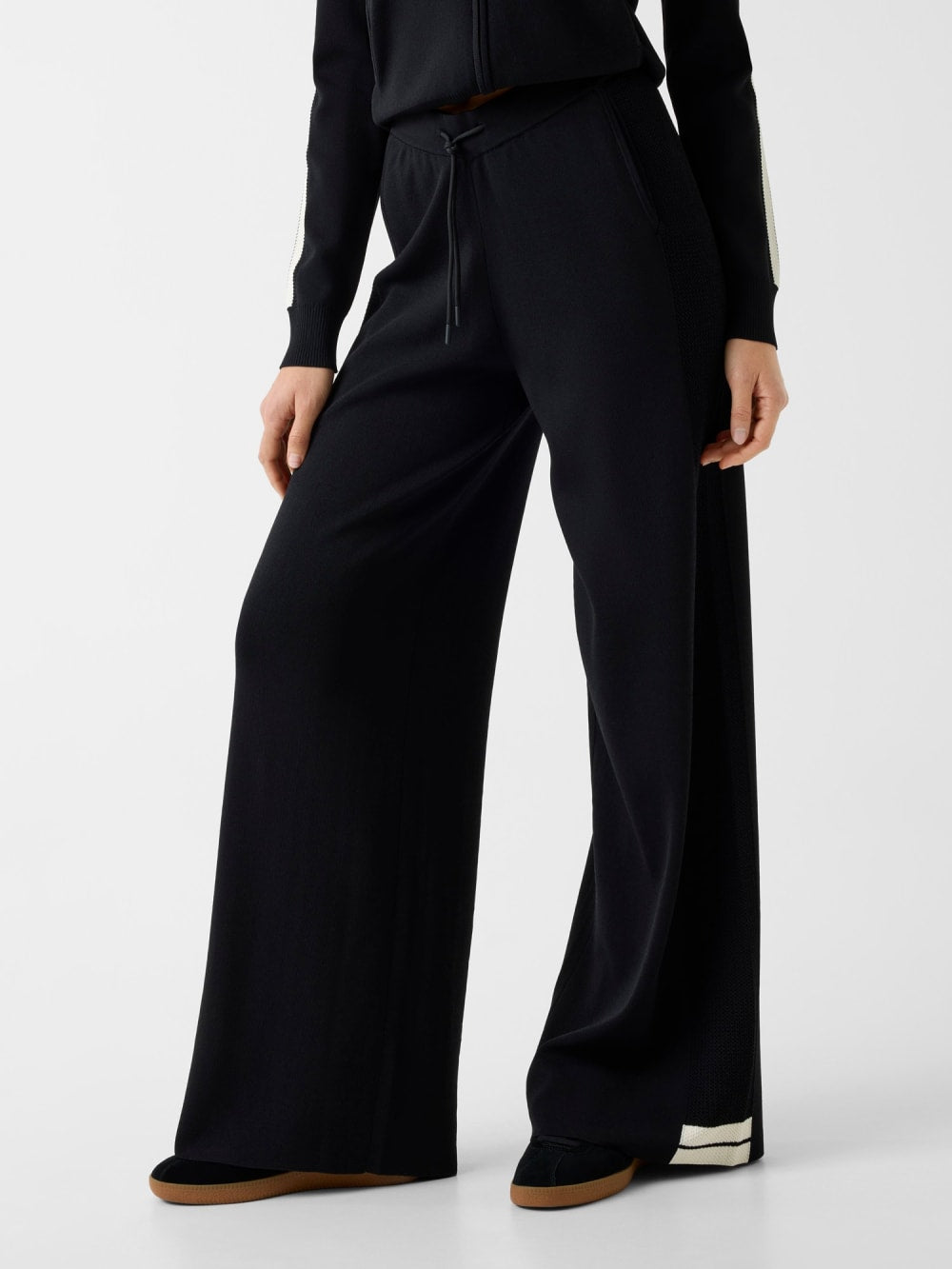 Viscose-blend sweatpants
