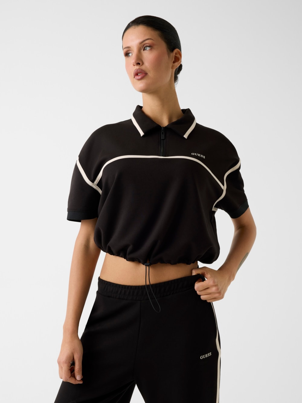 Half-zip polo
