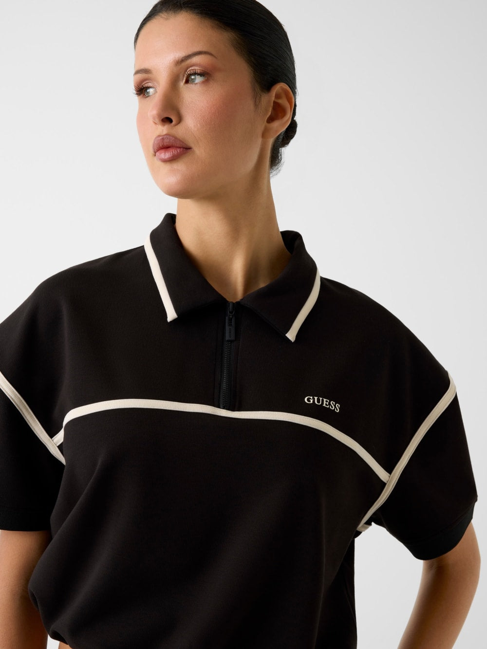 Half-zip polo