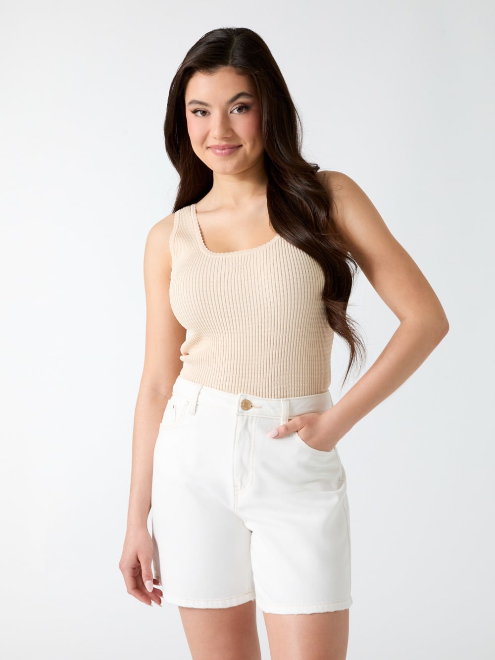 Tank top sweater