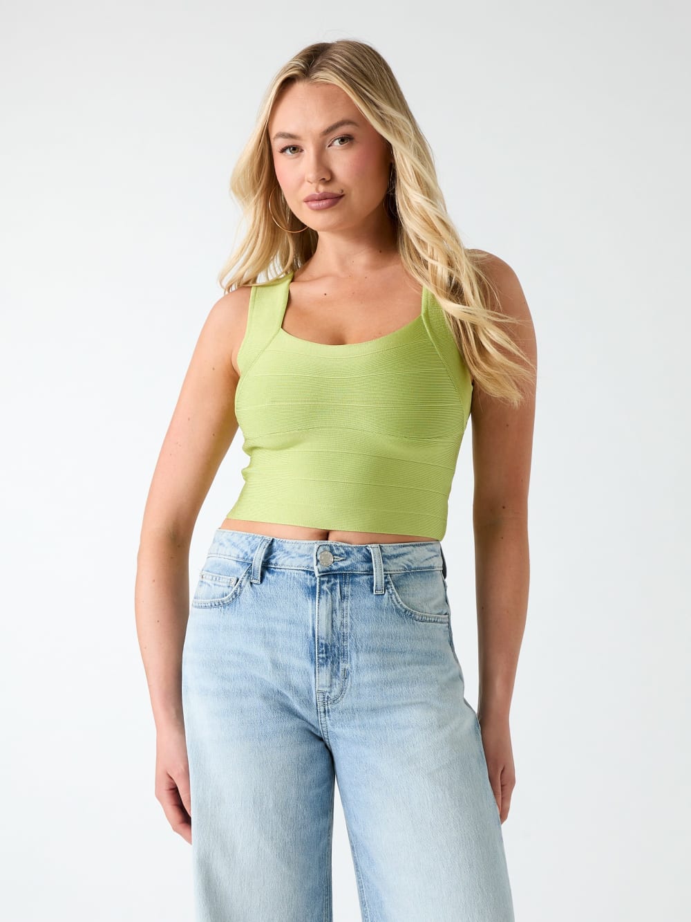 Viscose-blend top