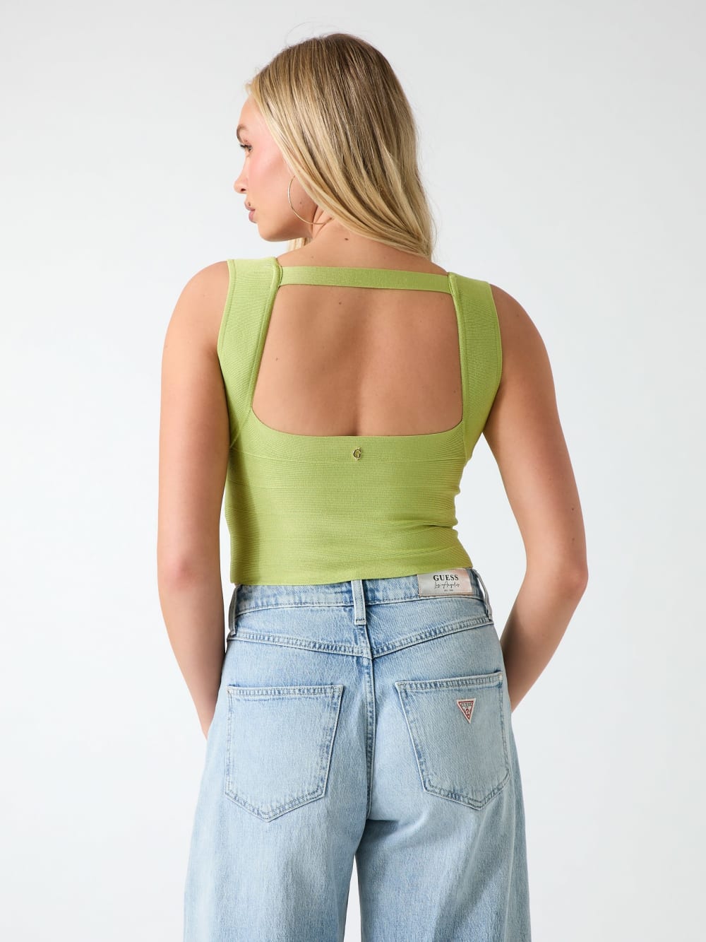 Viscose-blend top