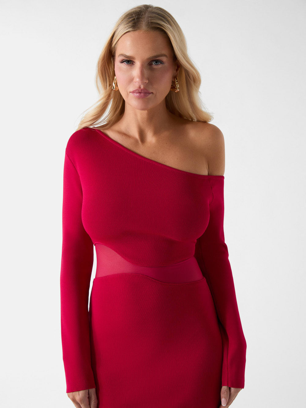 Marciano Off-Shoulder Mini Dress